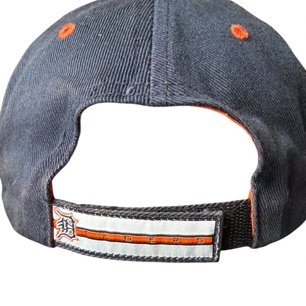 MLB Detroit Tigers‎ Hat Navy Blue Orange Y2K retro D  Baseball Cap OSFA